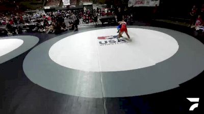 105 lbs Sophia Dacoco, SJWA - San Joaquin Wrestling Association vs Cora Flahive, SDIKWA - San Diego-Imperial Kids Wrestling Association