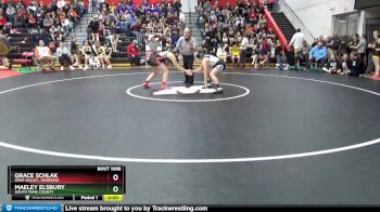 140 A Quarterfinal - Grace Schlak, Iowa Valley, Marengo vs Maeley Elsbury, South Tama County