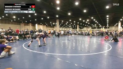 113 lbs Finals (2 Team) - Brenden Chermer, Skull & Crossbones vs Maddox McDaniel, Team Rich Habits White