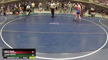 200 lbs Cons. Round 3 - Tyson Pettit, JWC vs Jhett Miles, Altamont Longhorns