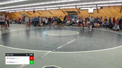 150 lbs Quarterfinal - Blane O'brien, Sandy Spring vs Giovanni Bozzi, Bethlehem