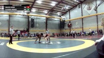 140 lbs Quarterfinal - Kelice Luker, Tulsa Union High School vs Claudia Heeney, Lockport