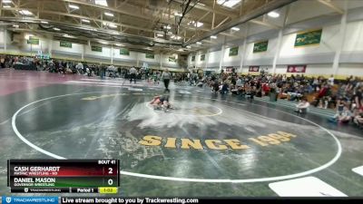 75-80 lbs Quarterfinal - Daniel Mason, Governor Wrestling vs Cash Gerhardt, MATPAC Wrestling - ND