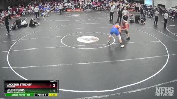 3A 144 lbs Semifinal - JoJo Morris, Belton-Honea Path vs Jackson Stuckey, Hanahan