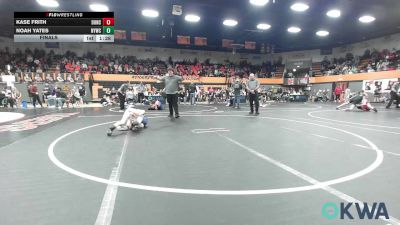 80 lbs Final - Kase Frith, Duncan Demon Wrestling vs Noah Yates, Newcastle Youth Wrestling