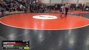 115 lbs Quarterfinal - Cadence Pastor, Marion vs Eleanor Pfab, Xavier, Cedar Rapids