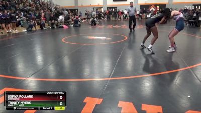 120 lbs Quarterfinal - Sofiya Pollard, Urbandale vs Trinity Myers, Iowa City, West