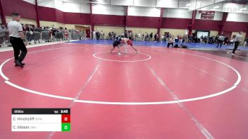 125 lbs Semifinal - Cameron Hinchcliff, Oneonta vs Cameron Gibson, JWU - Unattached