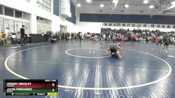 132 lbs Cons. Round 7 - Johnny Hinckley, Yucaipa vs Jacob Fernandez, Bonita