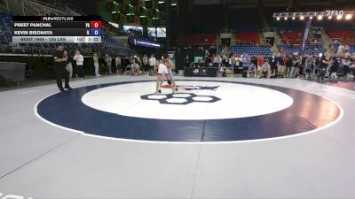 100 lbs Cons. Sub-rd Of 16 - Preet Panchal, PA vs Kevin Bisonaya, IL