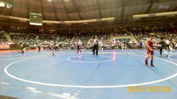 61 lbs Consi Of 16 #1 - Lawson Mortimer, Lions Wrestling Academy vs Calhoun Tannery, Roundtree Wrestling Academy