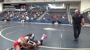 138 lbs Quarterfinal - Zainab Ibrahim, William Jewell College vs Jacinda Espinosa, Lindenwood University