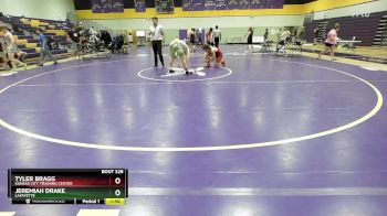 165 lbs Cons. Round 3 - Jeremiah Drake, Lafayette vs Tyler Bragg, Kansas City Training Center