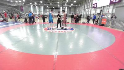 132 lbs Cons. Round 2 - Cyrus Maya, Mat Demon Wrestling Club vs Rylie Carlson, Ellensburg Wrestling Club