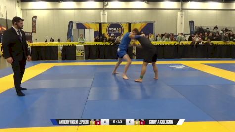 Anthony Joseph Sakovsky vs Anthony Raphael Huizar Guarneros 2024 World IBJJF Jiu-Jitsu No-Gi Championship