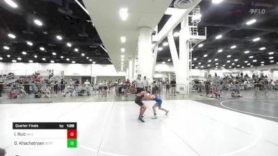 81 lbs Quarterfinal - Ian Ruiz, Valley Wrestling Club vs Daniel Khachatryan, Dethrone WC