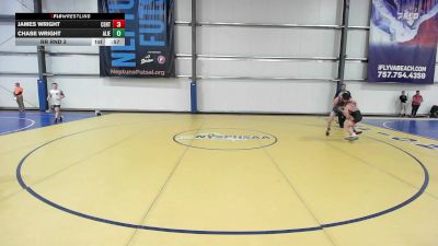120 lbs Rr Rnd 3 - James Wright, CentralMD Red vs Chase Wright, Alien Outsider
