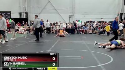 120 lbs Placement (4 Team) - Kevin Bagnell, MPR Eagles vs Greyson Music, TNWC Red