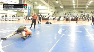 113 lbs Consi Of 32 #1 - Zach Boudreau, NY vs Ethan Alvarez, IN