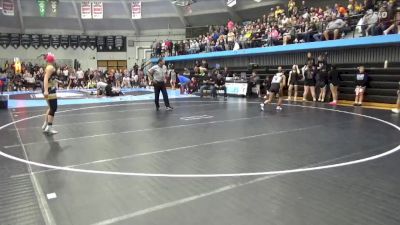 125 lbs Quarterfinal - Adilene Ochoa, South Tama vs Presley McCabe, Center Point-Urbana