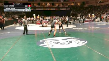 4A 165 lbs Champ. Round 1 - Nash Letard, Academy vs Justin Goen, Tucumcari