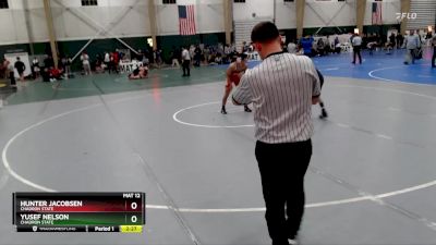 125 lbs Cons. Round 4 - Hunter Jacobsen, Chadron State vs Yusef Nelson, Chadron State