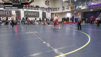 215 lbs Consy 8 - Colton Bell, Lake Highland Prep-FL vs Bradley Dimiglio, Malvern Prep
