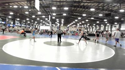 90 lbs Rr Rnd 1 - Brody Finnegan, Ohio Titan Blue vs Nate Kasak, 4M