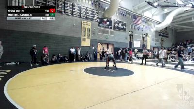 122 lbs Cons. Round 2 - Michael Castillo, Smedberg Middle School vs Nigel Smith, Vacaville Wreslting Club