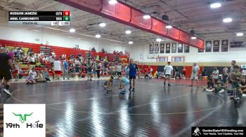Youth-65 lbs 5th Place Round - Hudson Janezic, Ocean Twp vs Abel Carbonetti, Morris Knolls