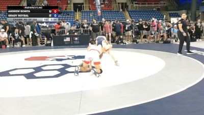 132 lbs Champ. Rd Of 256 - Andrew Bonita, New Jersey vs Grady Roybal, Utah