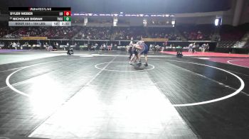 184 lbs Round Of 64 - Syler Weber, Liberty vs Nicholas Sigrah, Treasure Valley