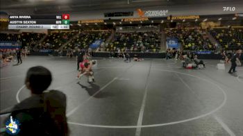 110 lbs Champ. Round 2 - Anya Rivera, Williamsburg vs Austyn Sexton, Mid-Prairie