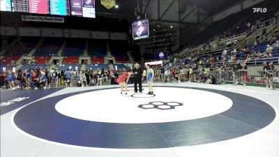 120 lbs Cons. Rd Of 32 - Charlie Dolan, IL vs Celine Frank, MI