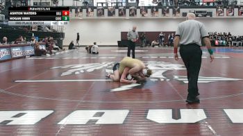 157 lbs 3rd Place Match - HOGAN SIMS, Commerce Hs vs Ashton Waters, Gordon Lee