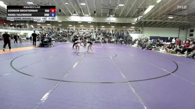 131 lbs Cons. Round 2 - Hania Halverson, Colorado Mesa University vs Addison Broxterman, Fort Hays State