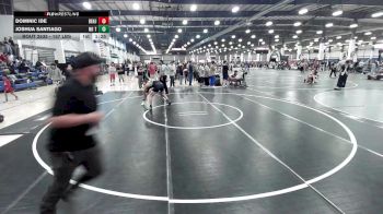 157 lbs Consi Of 16 #2 - Dominic Ide, Benjamin Brawlers vs Joshua Santiago, No Team