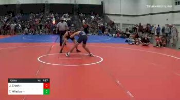 138 lbs Consolation - Jack Crook, FL vs Trey Miletics, PA