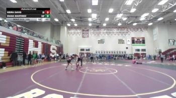 135 lbs Cons. Round 1 - Diana Martinez, Capital vs Keira Davis, Southridge