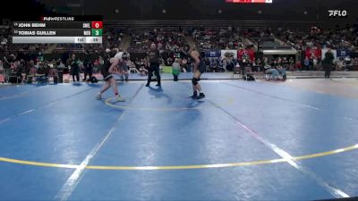 113 lbs Cons. Round 5 - Tobias Guillen, Meridian vs John Behm, Shelley