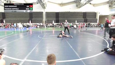 47 lbs Rr Rnd 6 - Jude Eisenhart, Kingsway K-3 vs Francis Coppola, Wrecking Crew Wrestling Academy