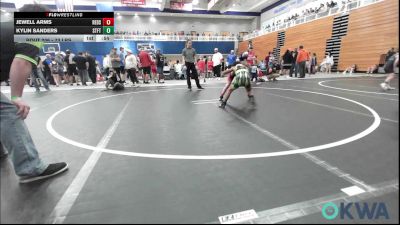 73 lbs Quarterfinal - Jewell Arms, Redskins Wrestling Club vs Kylin Sanders, Standfast
