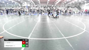 142 lbs Rr Rnd 3 - Parker Larson, Team Alien UFO vs Izaac Robertucci, TYW New Breed Jr High