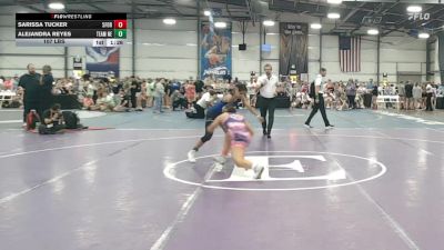 107 lbs Rr Rnd 2 - Sarissa Tucker, 5forty Lady Brawlers vs Alejandra Reyes, Team Nebraska