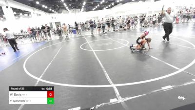 62 lbs Round Of 32 - Wade Davis, NM Royalty vs Ysabel Gutierrez, Relentless