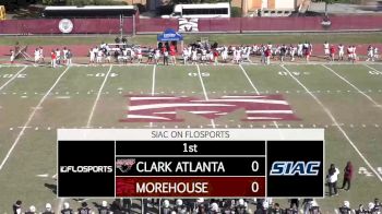 Full Replay - 2019 Clark Atlanta vs Morehouse | SIAC Football - Morehouse vs Clark Atlanta