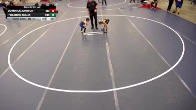 8U - J Cons. Semis - Dominic Studanski, LeVici Prep vs Vincent Huerta, Woodbury Wrestling