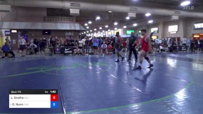 100 kg Quarters - Luis Onofre, California vs DeAndre Nunn, Chicago Wrestling Club