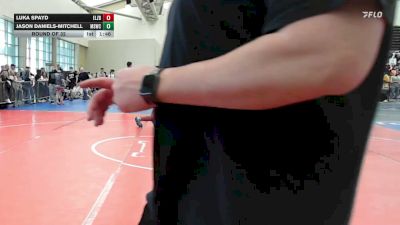 162-H lbs Round Of 32 - Luka Spayd, Elizabethtown vs Jason Daniels-Mitchell, Mat Sharx