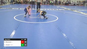 40 lbs Prelims - Channing Bowman, Team Techfall vs Lucas Huizar, Moore Elite